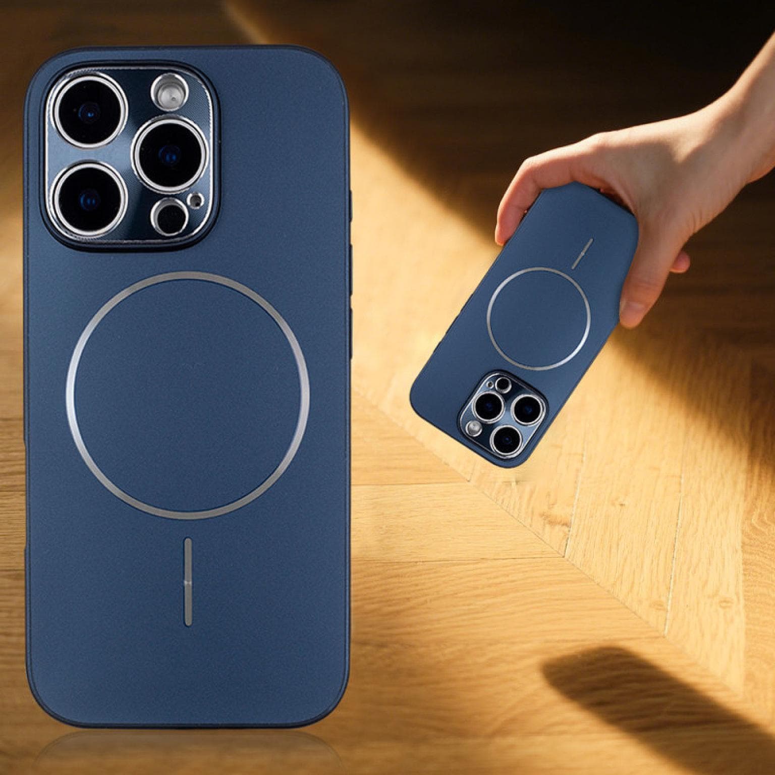 iPhone 16 Pro Max Premium Magnetic Ring PC54 Case