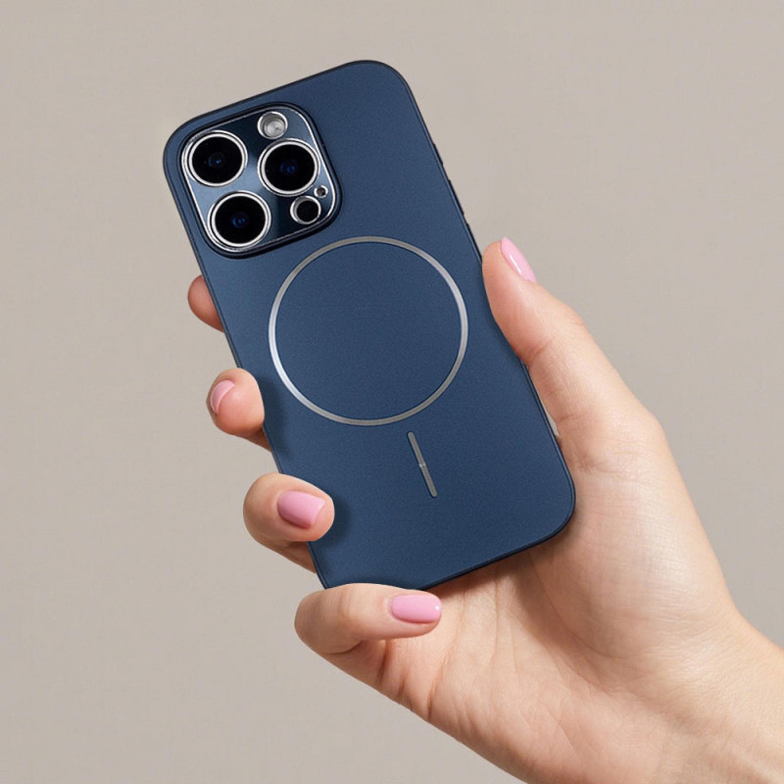 iPhone 16 Pro Max Premium Magnetic Ring PC54 Case