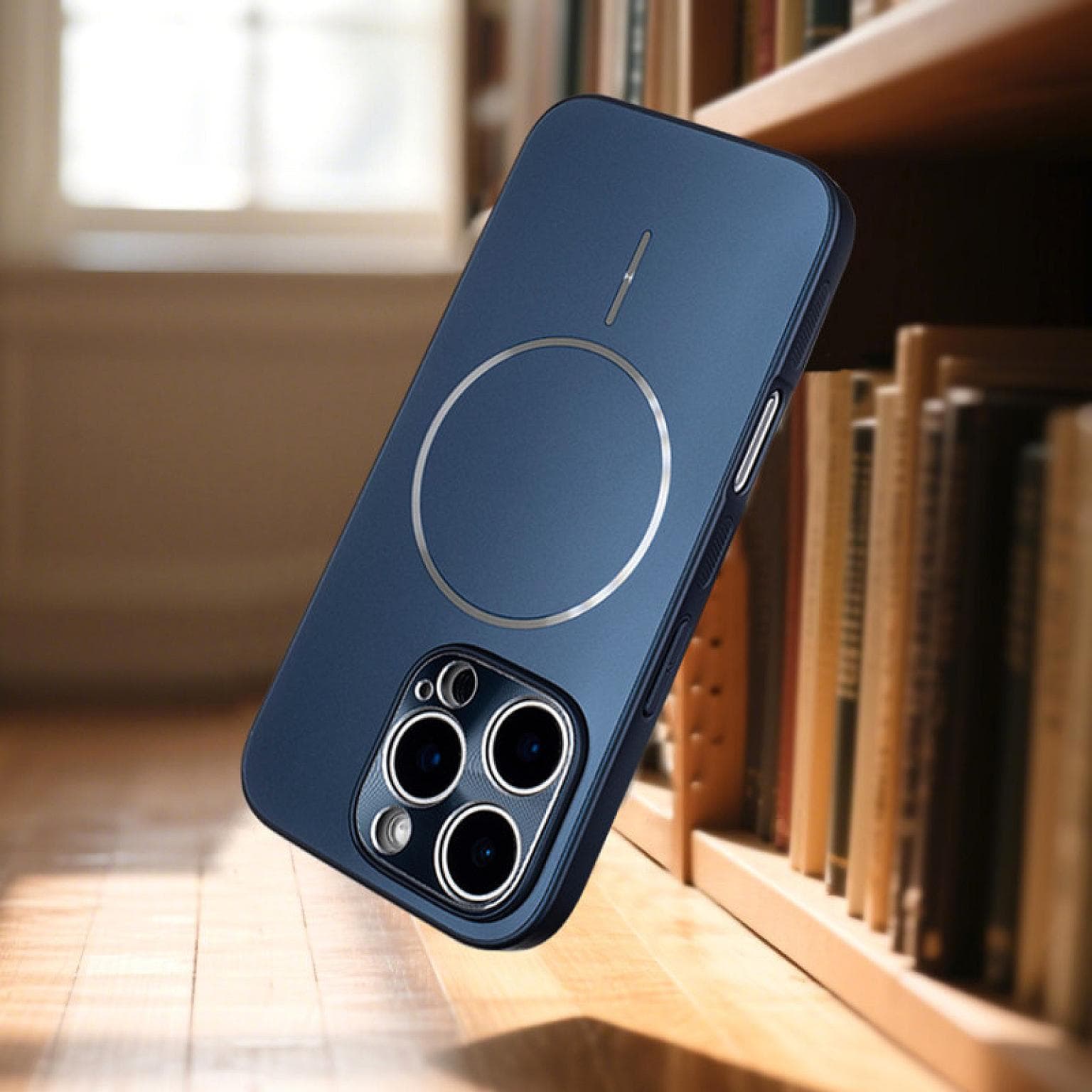 iPhone 16 Pro Max Premium Magnetic Ring PC54 Case