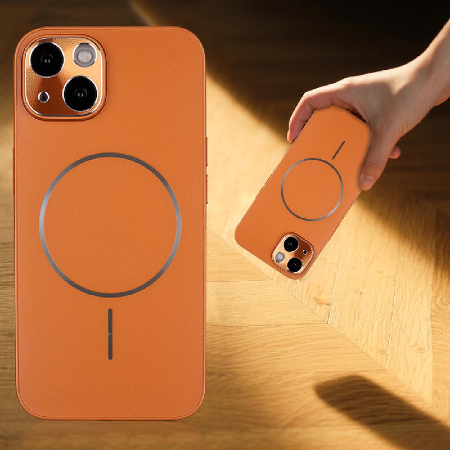 iPhone 15 Premium Magnetic Ring PC54 Case