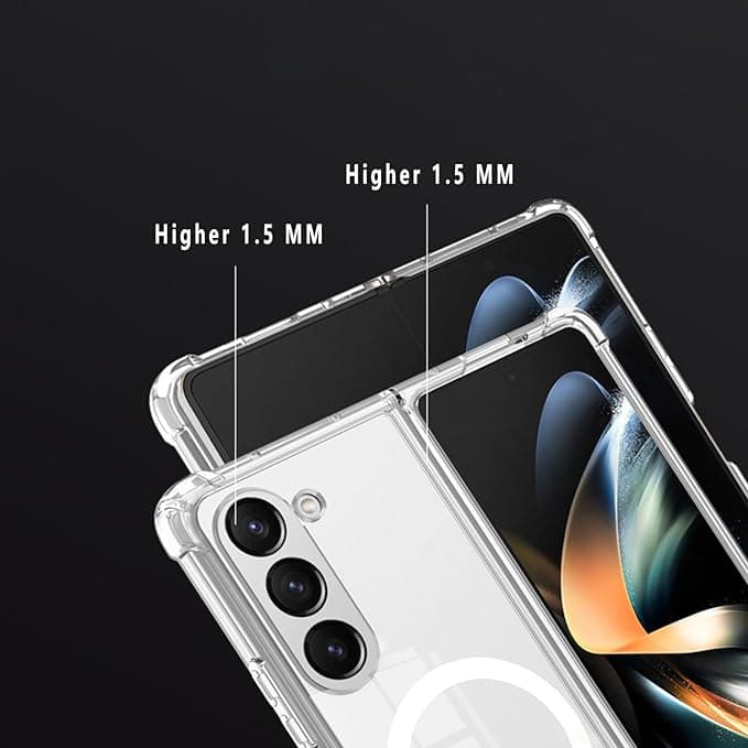 Galaxy Z Fold 6 Clear Magsafe Case