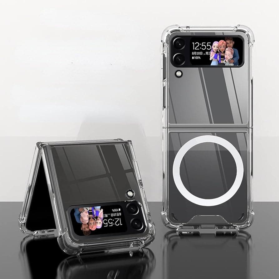 Galaxy Z Flip 5 Clear Magsafe Case