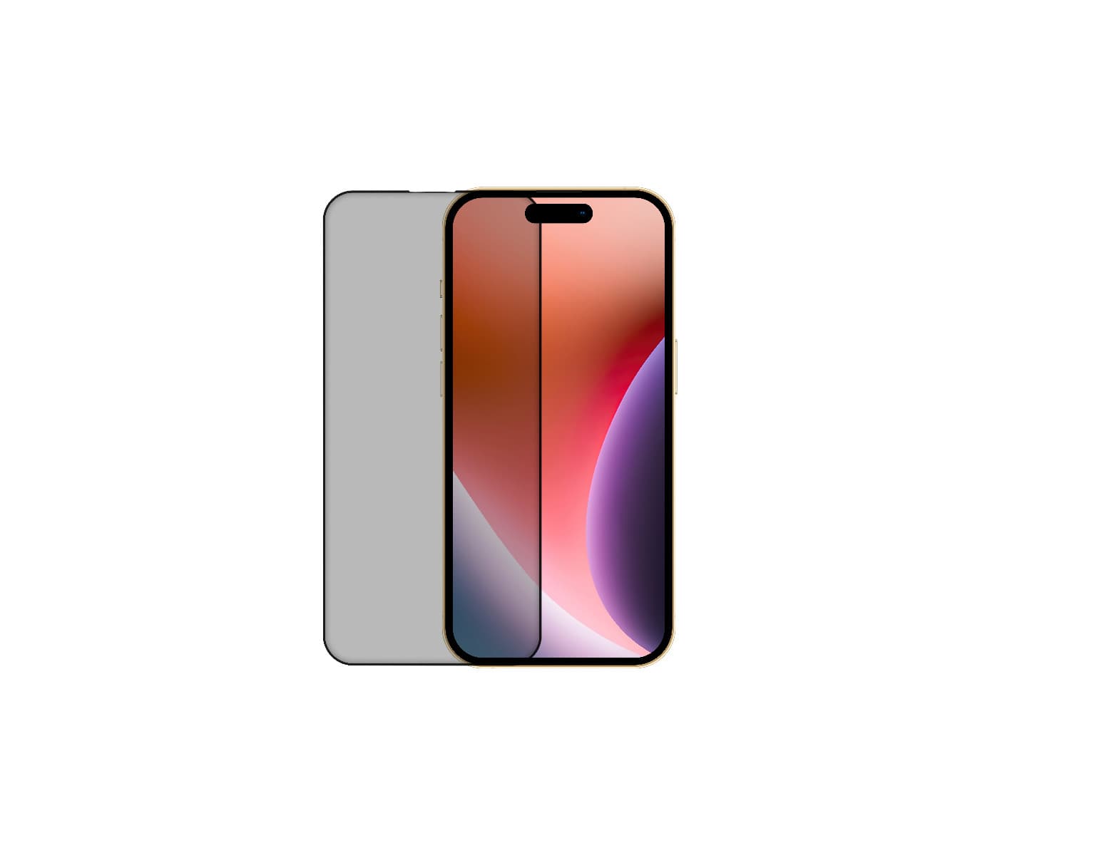 WYESAFE iPhone XR/11 6D Privacy Tempered Glass