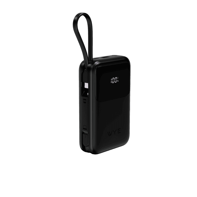 Fast Charging Power Bank With Build-in Cables 20K mAh