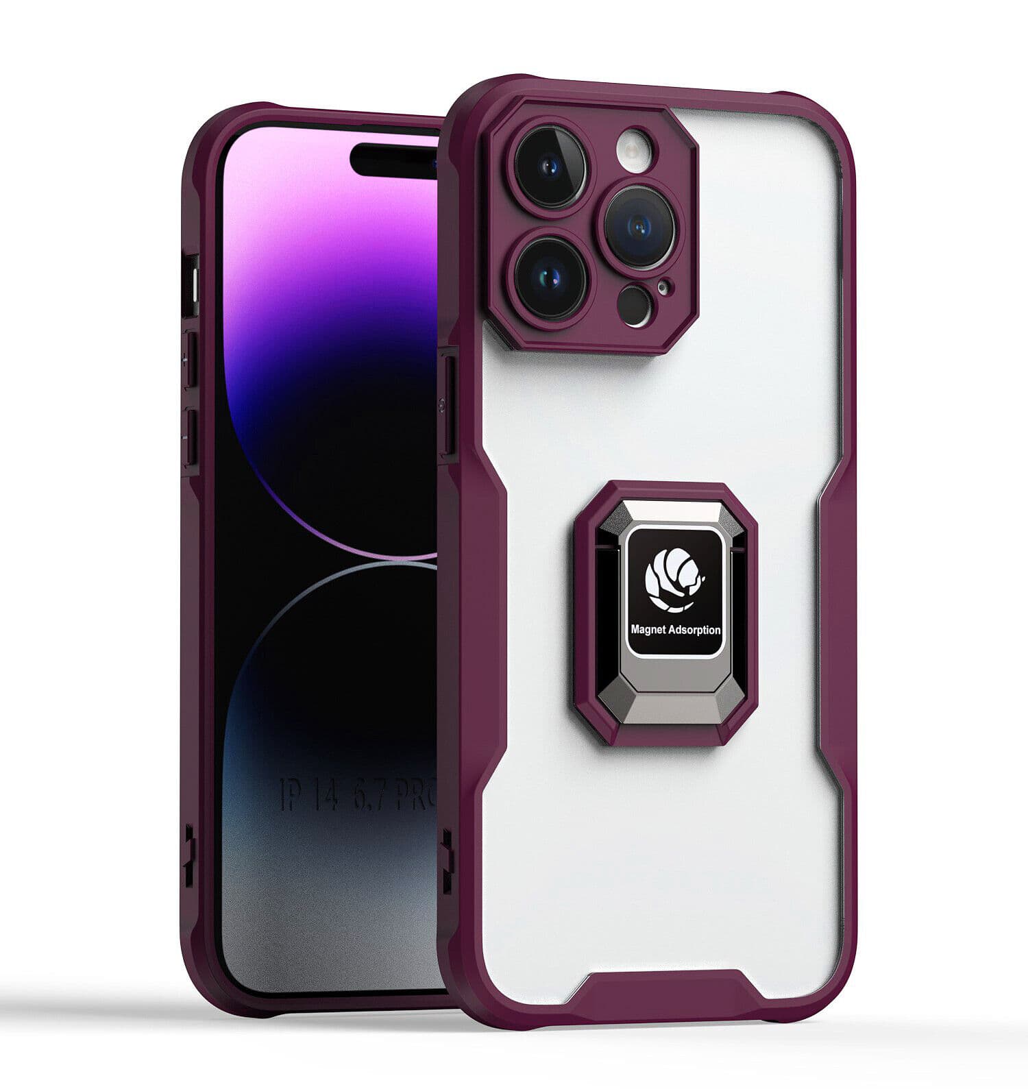 iPhone 12/12 Pro Protective Tech Ring Case AD-856