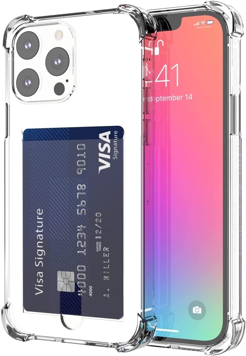 iPhone 16 Pro Clear Card Slot Case