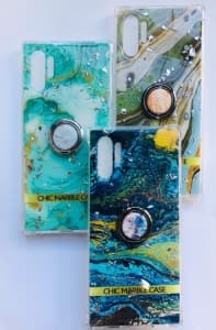 iPhone 12/12 Pro TPU Marble Design Ring Case