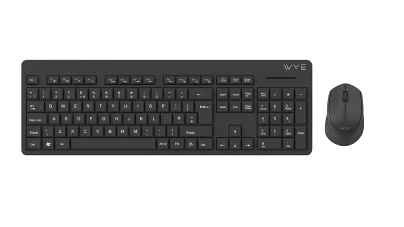 2.4G Wireless Keyboard Mouse with USB Receiver