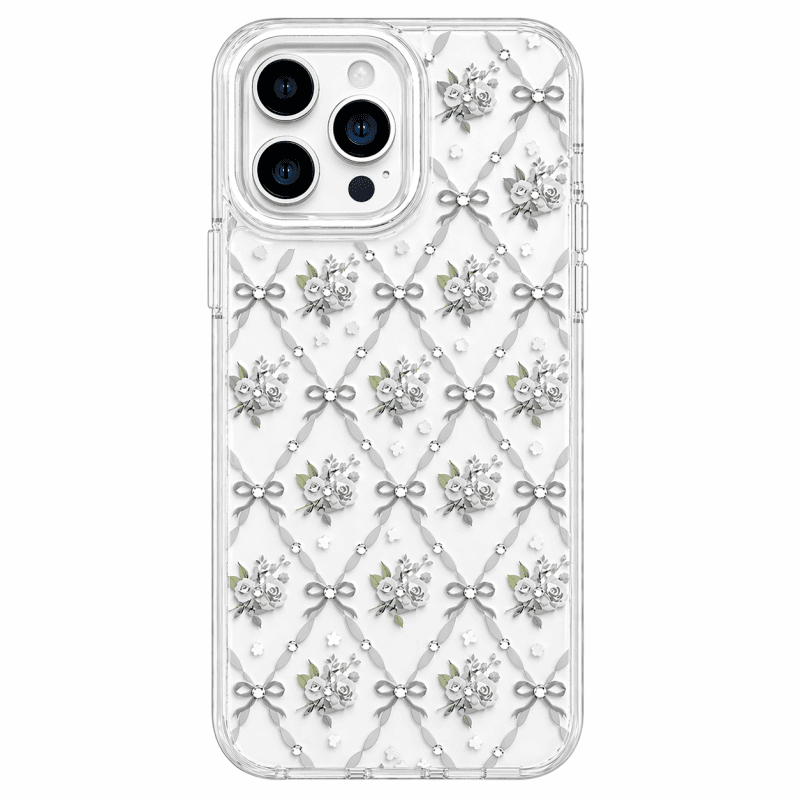 iPhone 15 Pro Max Floral Shiny FC19 Case