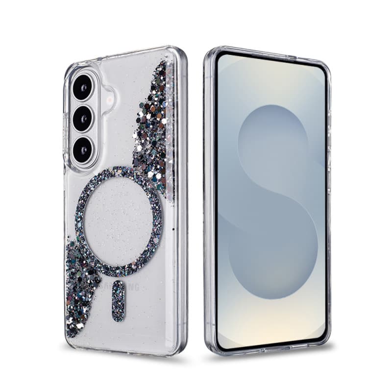 Galaxy S26 Sparkle Magnetic Ring FC26 Case