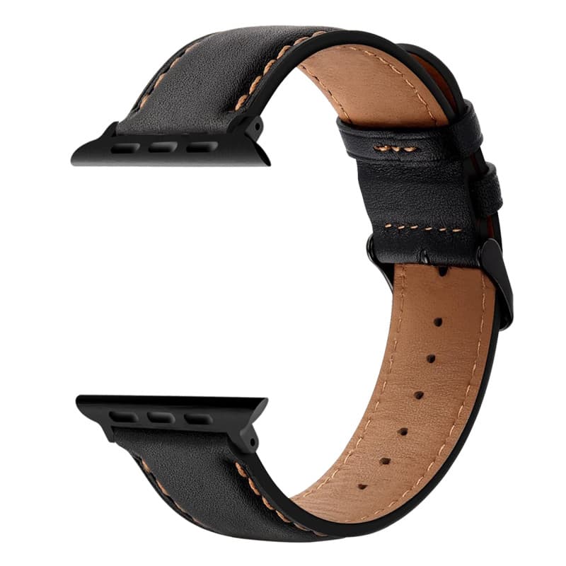 Genuine Leather Watch Band - 42/44/45/46/49mm