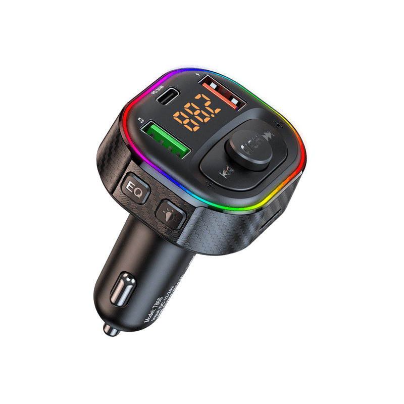 WYE 30W Dual USB-A Ports FM/In-Car Charger