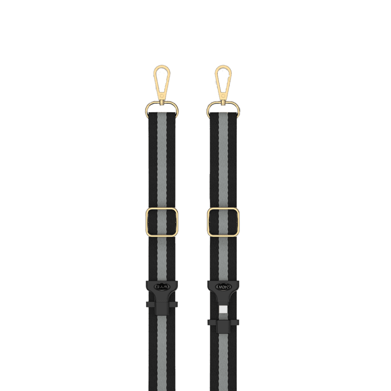 Multifunctional Lanyard with 240W CC Charging Cable