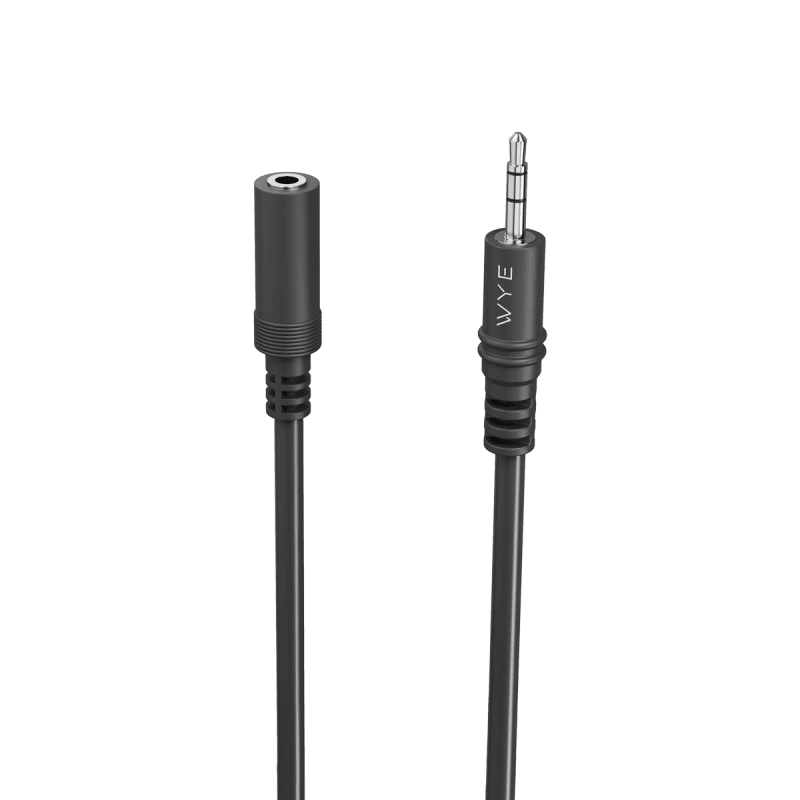 3.5mm Stereo Male to 3.5mm Stereo Female Extension Cable 1M
