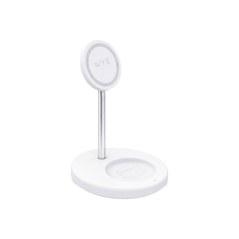 15W 2-in-1 Magnetic Desktop Wireless Charger