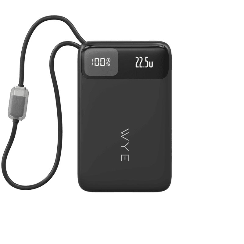 10K Power Bank with Built-in Cables PB65