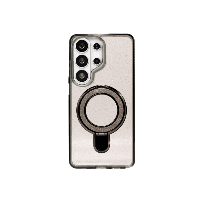 Galaxy S26 Ultra Shiny Metal Stand FC06 Case