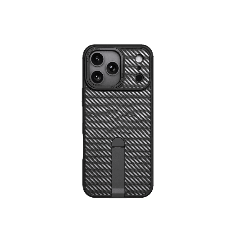 iPhone 16 Pro Max Carbon Design KickStand PC30 Case