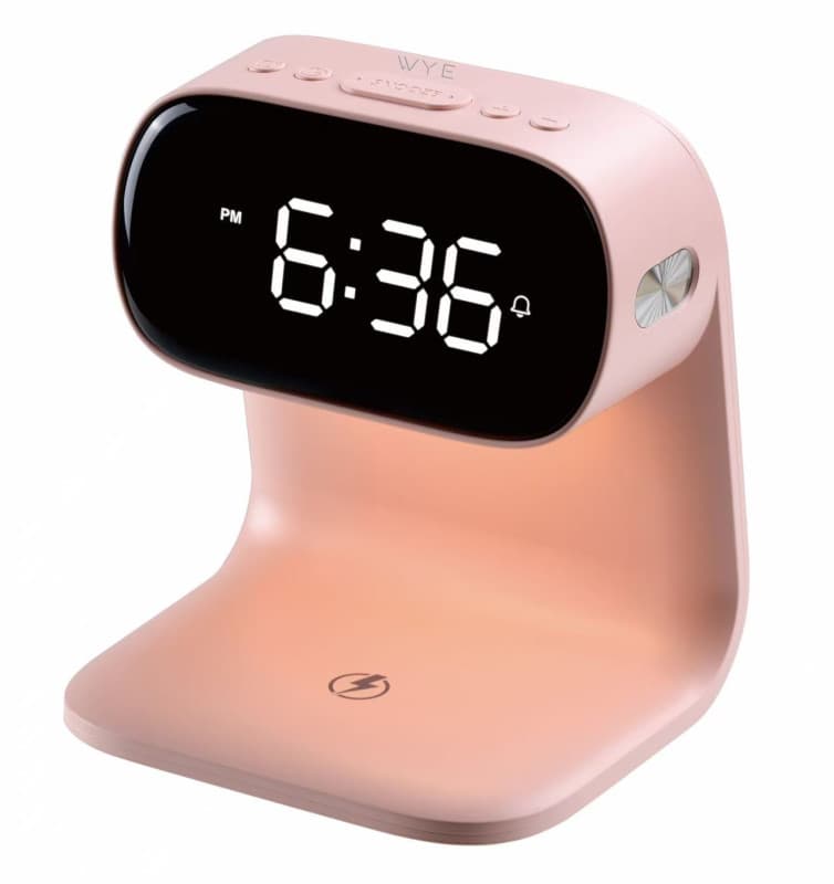LED Display & Wireless Charging Stand