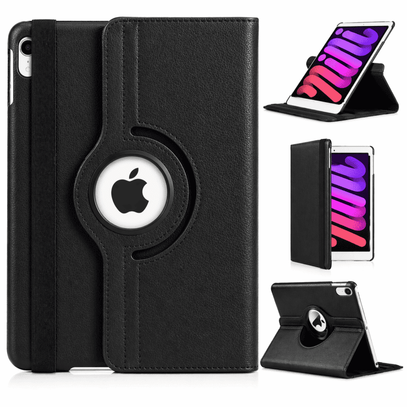 iPad 10.9-2022 - 360 Rotation Leather TBC02 Case