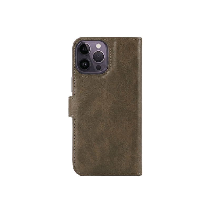 iPhone 16 Pro Wallet Double Stiches PU Leather Case