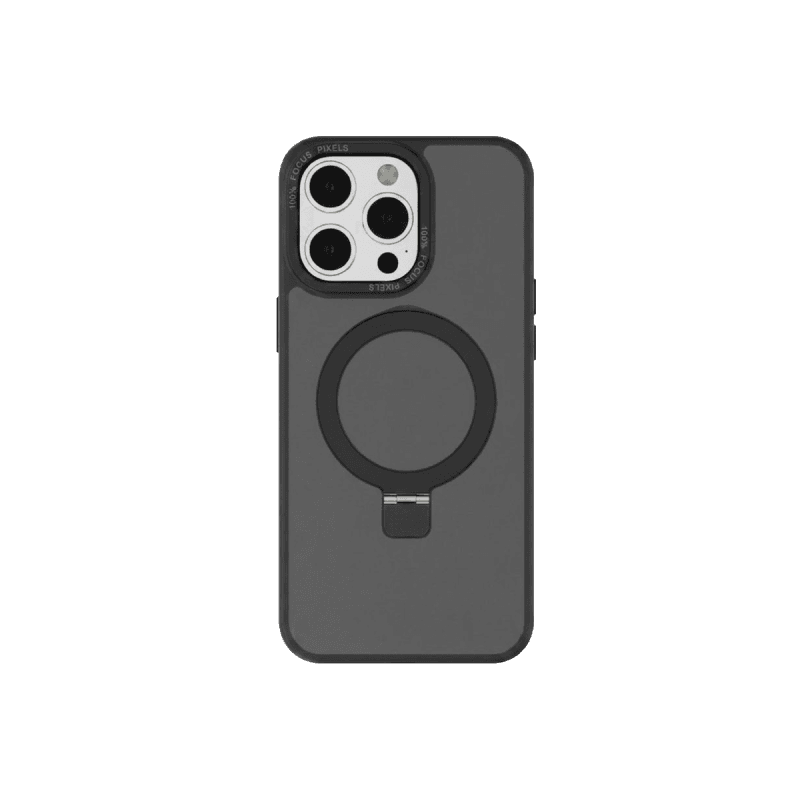 iPhone 16 Plus Metal Magsafe With Back Stand Case