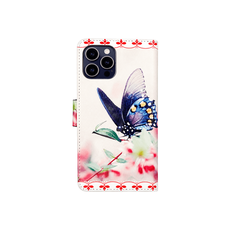 iPhone 16 Plus Wallet Printed Design Case