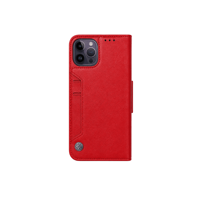 iPhone 16 Plus Wallet Slide Pocket Case