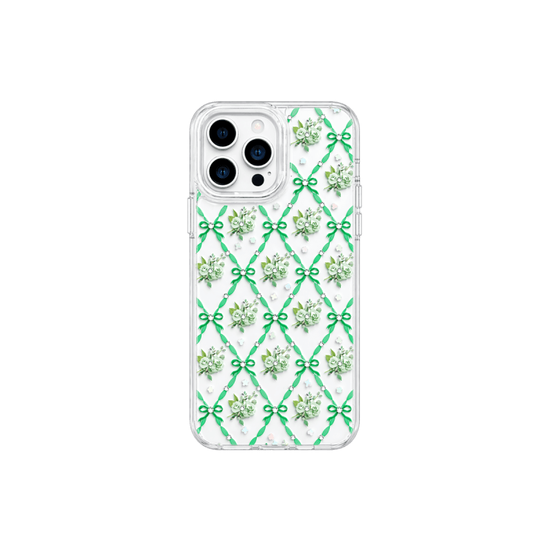 iPhone 16 Pro Max Floral Shiny FC19 Case