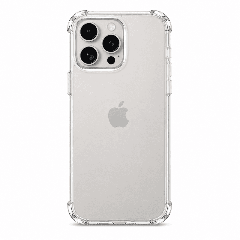 iPhone 15 Pro Max Clear Anti Burst Gorilla Case