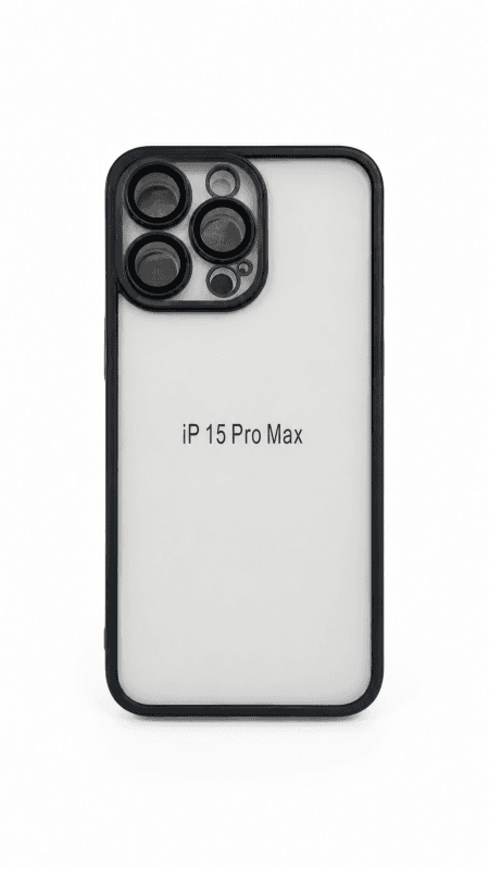 iPhone 15 Pro Max PC33 Half Clear TPU Slim Case