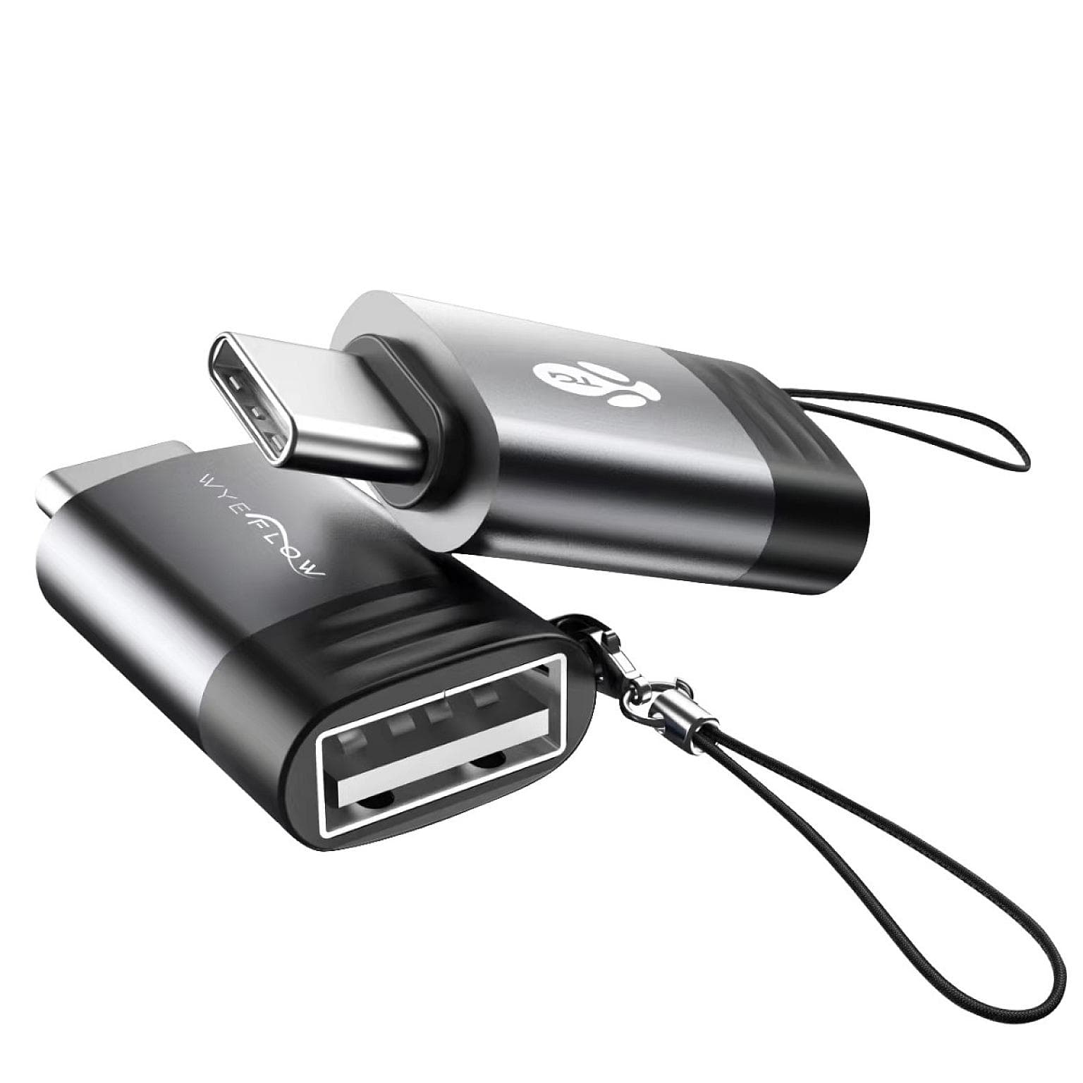 WYEFLOW USB-A to USB-C OTG Adaptor