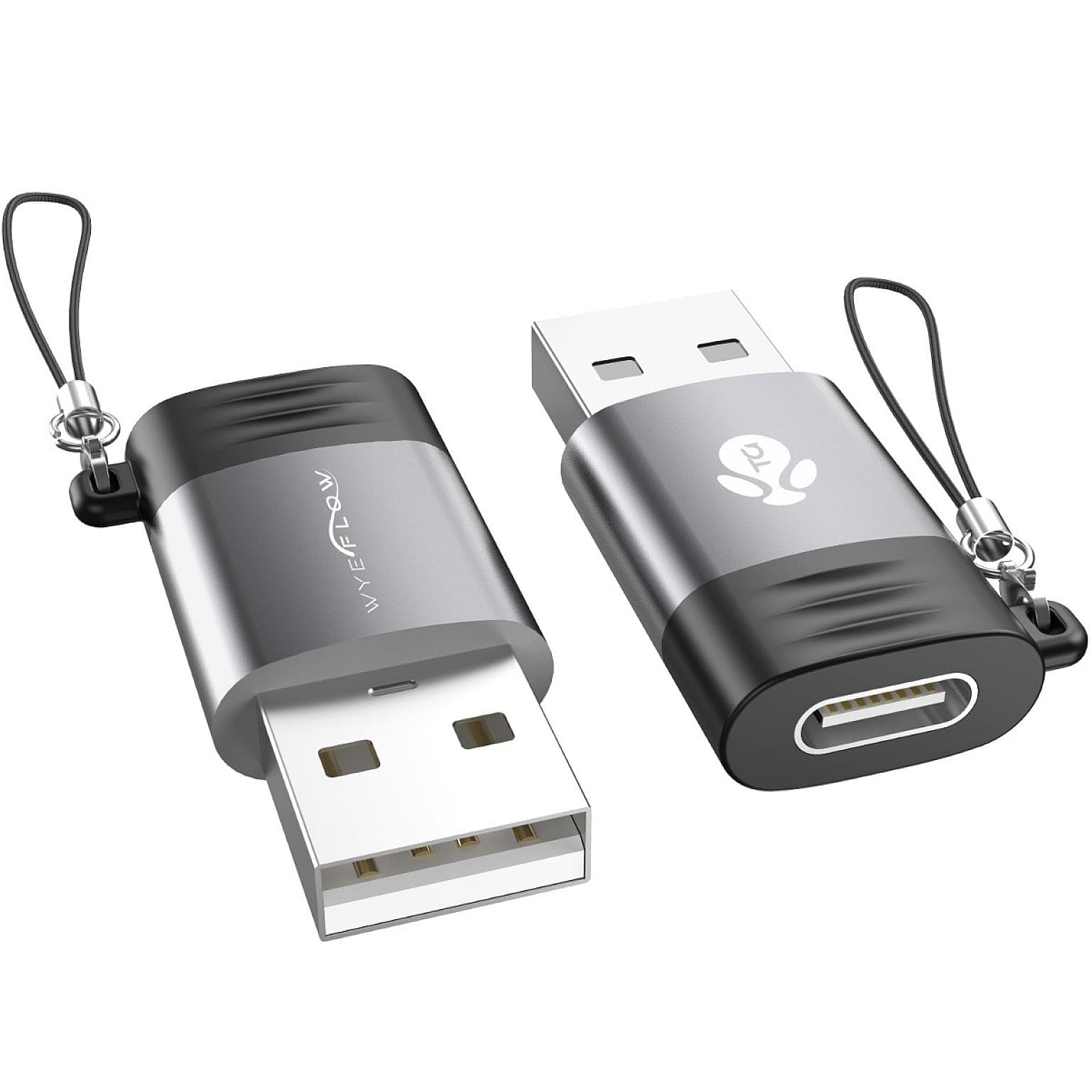 WYEFLOW USB-C to USB-A Mini Adaptor