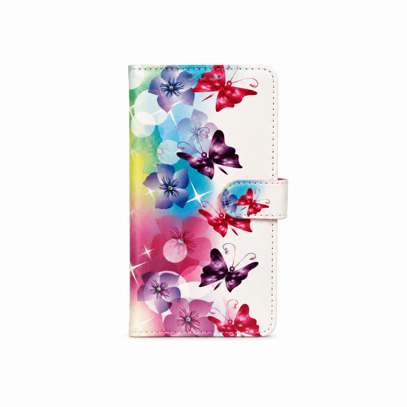 iPhone 15  Wallet Printed Design Case