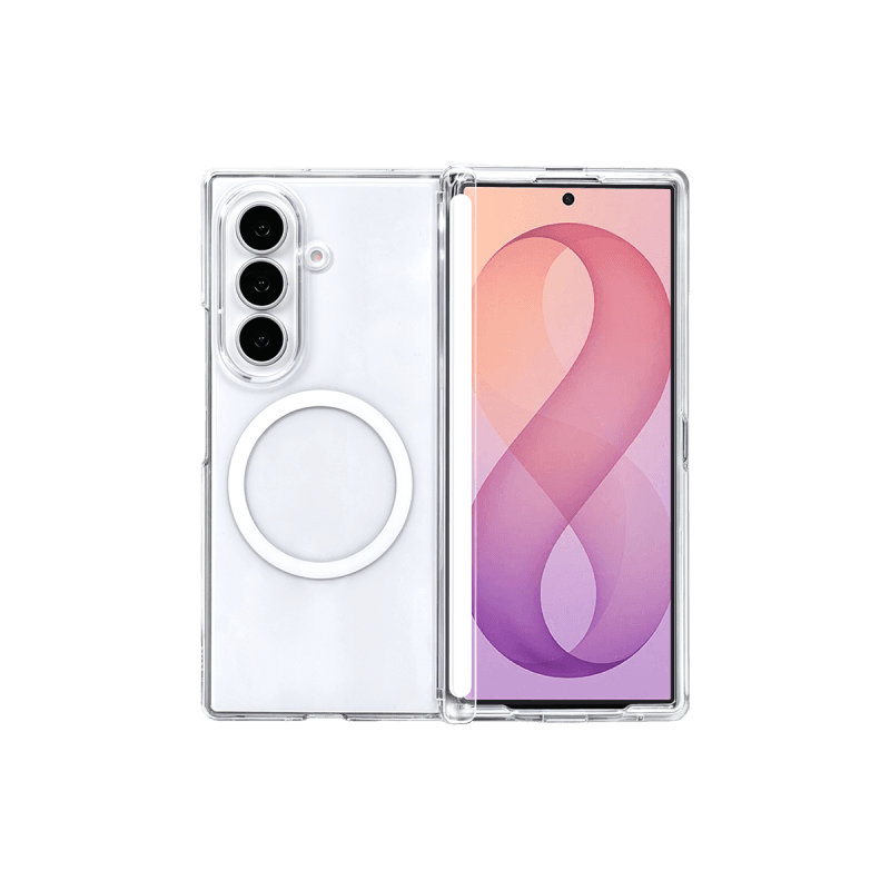 Galaxy Z Flip 8 Clear MagS CC05 Case
