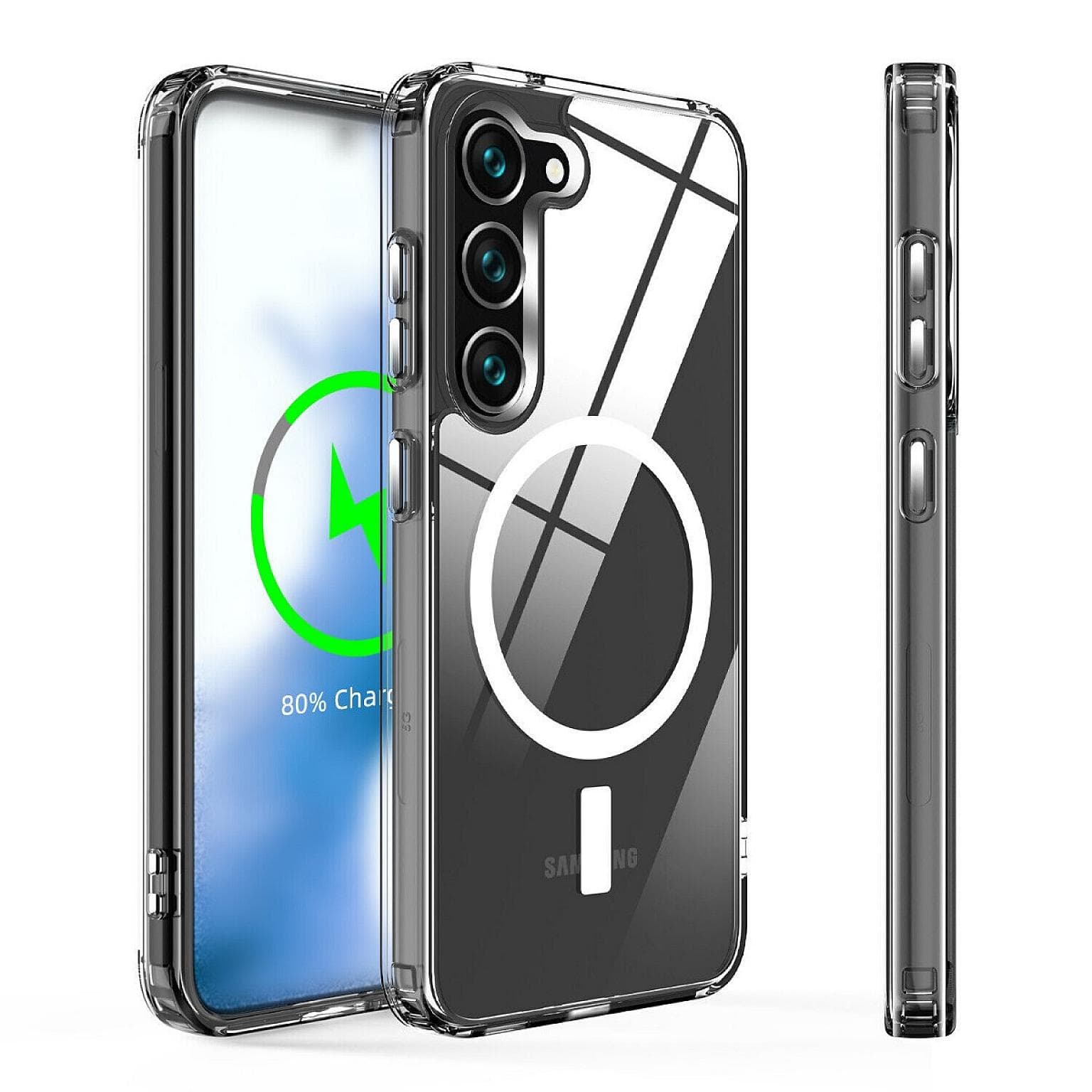 Galaxy S23 Ultra Clear MagS CC05 Case