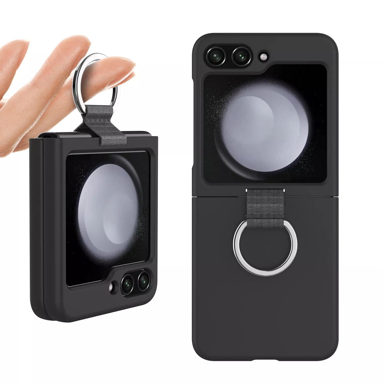 Galaxy Z Flip 5 Buckle Strap Back Case