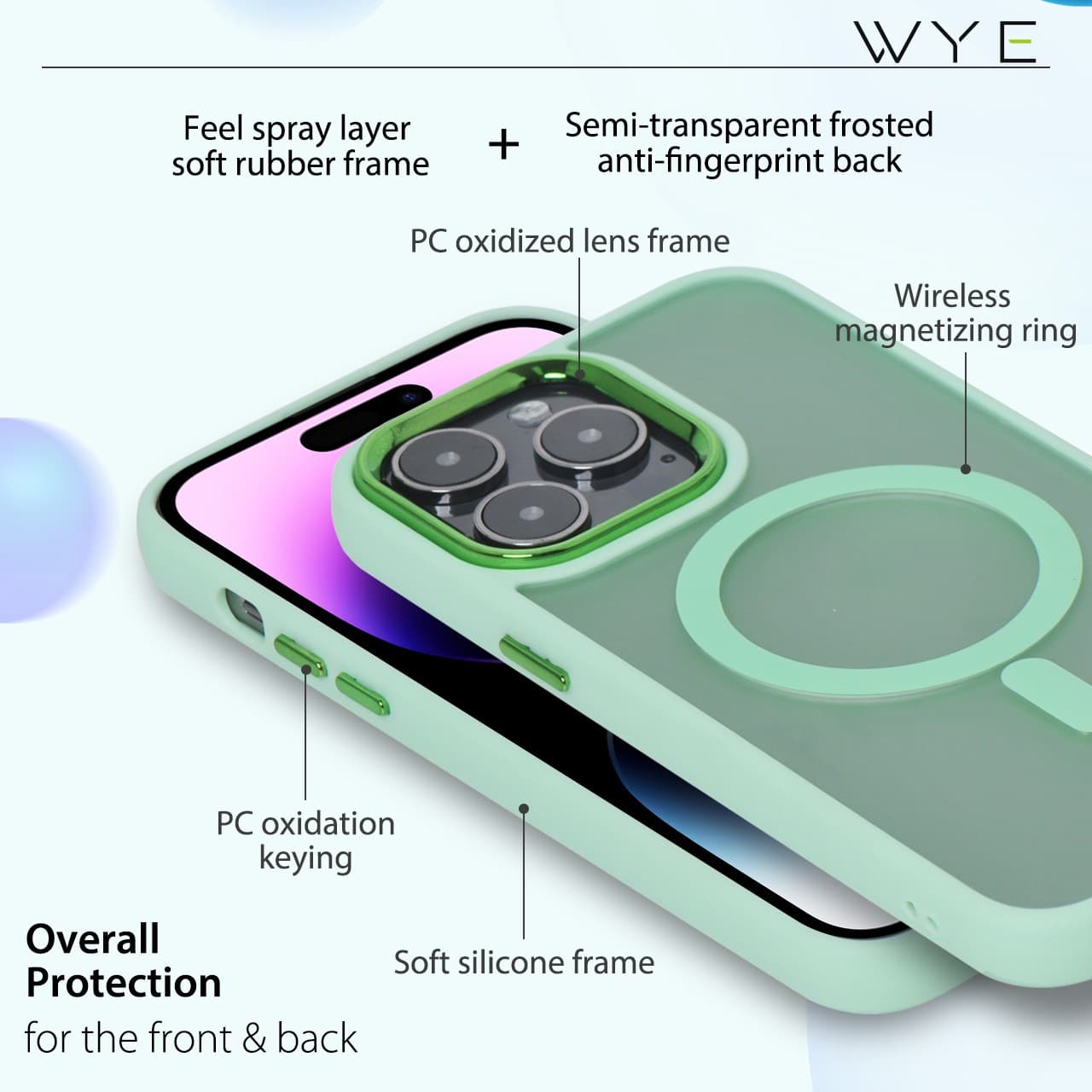 Galaxy S24 FE Magnetic Case with TPU Frame