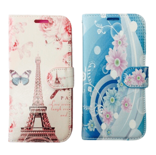 iPhone 13 Pro Max Wallet Printed Design Case