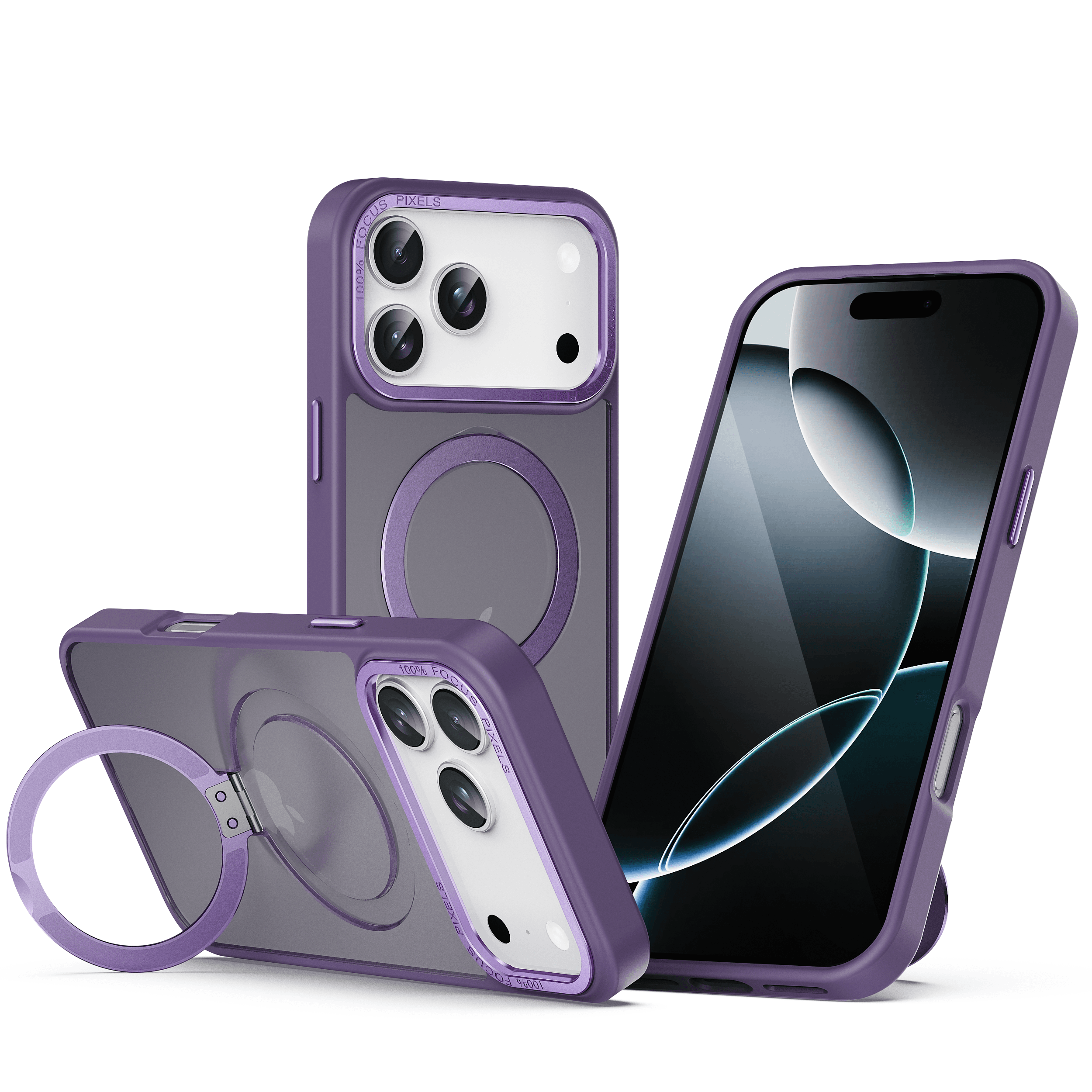iPhone 12/12 Pro MagS Metal Stand PC02 Case