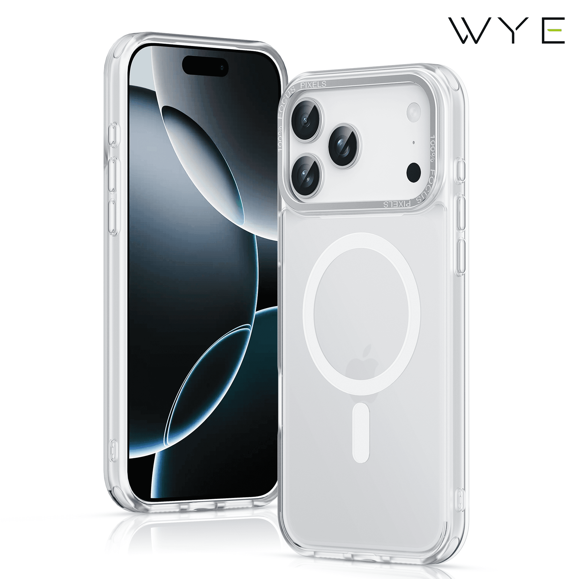 iPhone 12/12 Pro Hard TPU Clear MagS PC03 Case