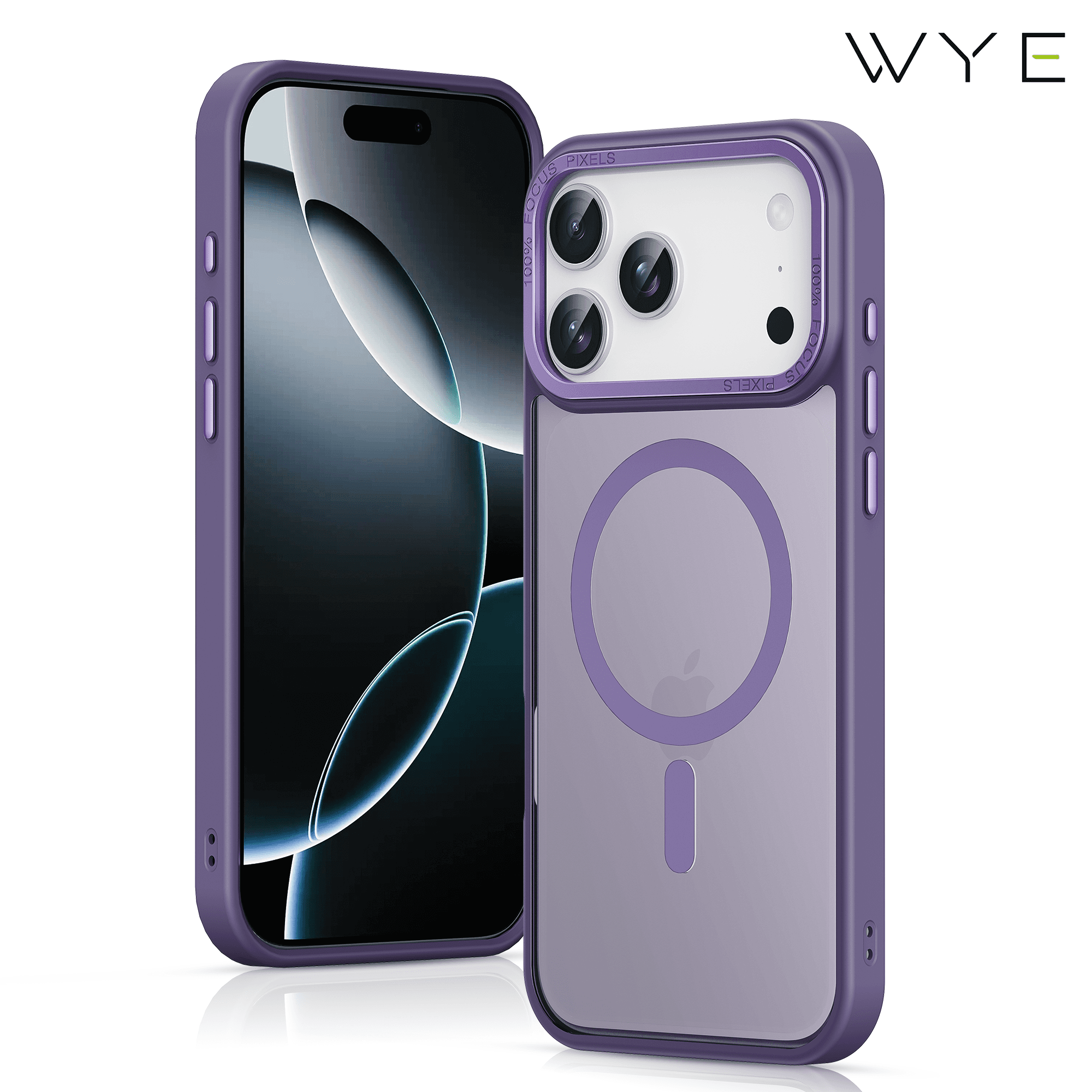 iPhone 13/14 Hard TPU Clear MagS PC03 Case
