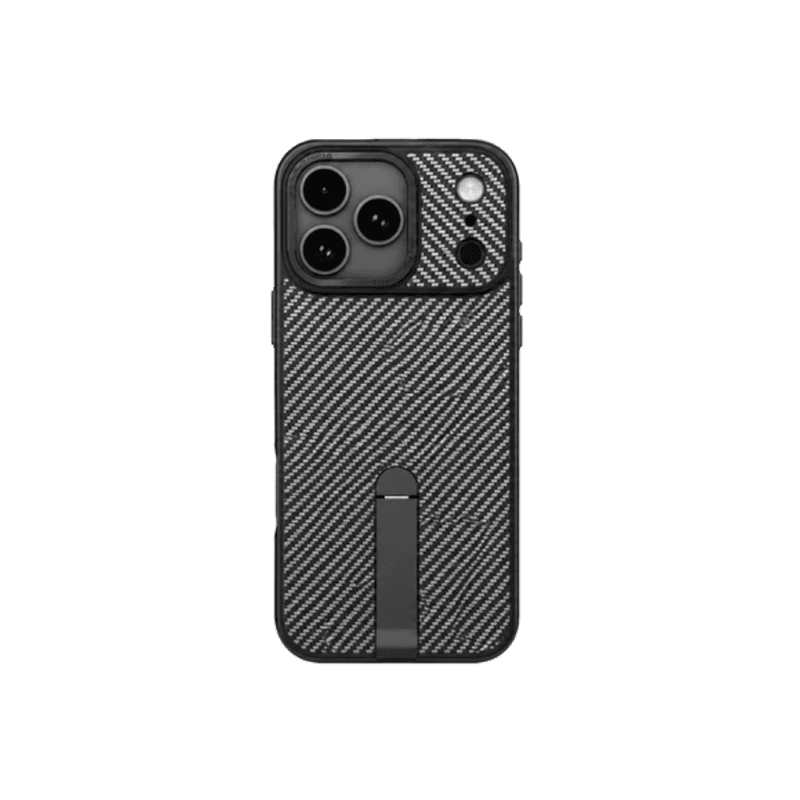 iPhone 17 Pro Max Carbon Design KickStand PC30 Case
