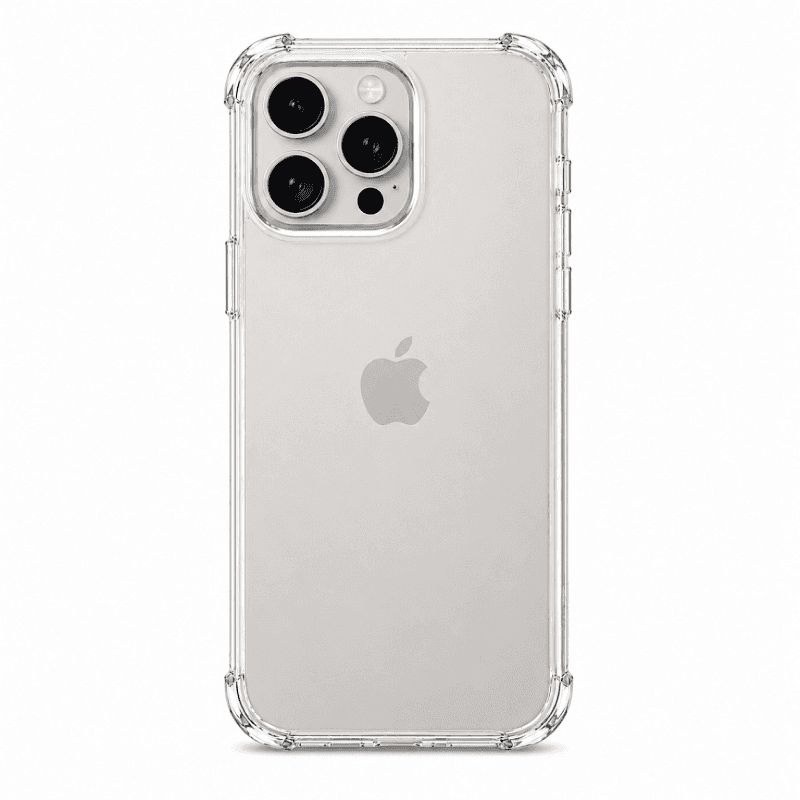 iPhone 15 Pro Clear Anti Burst Gorilla Case