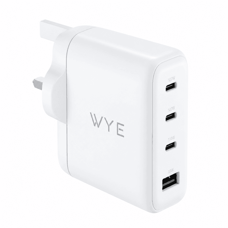 100W Triple USB-C & USB-A Power Adapter PA19
